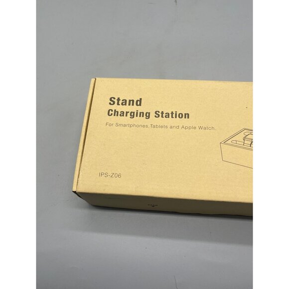Stand Charging Station Smartphones Tablets Apple watch 12" x 5" READ - Picture 11 of 11